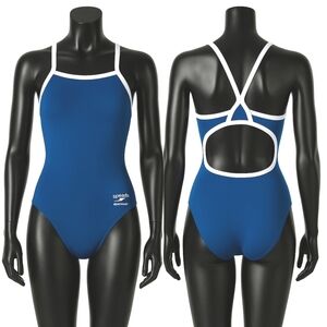 Speedo Endurance+ Flyback Training Suit Soild One Piece Swimsuit NWOT Size 6/32